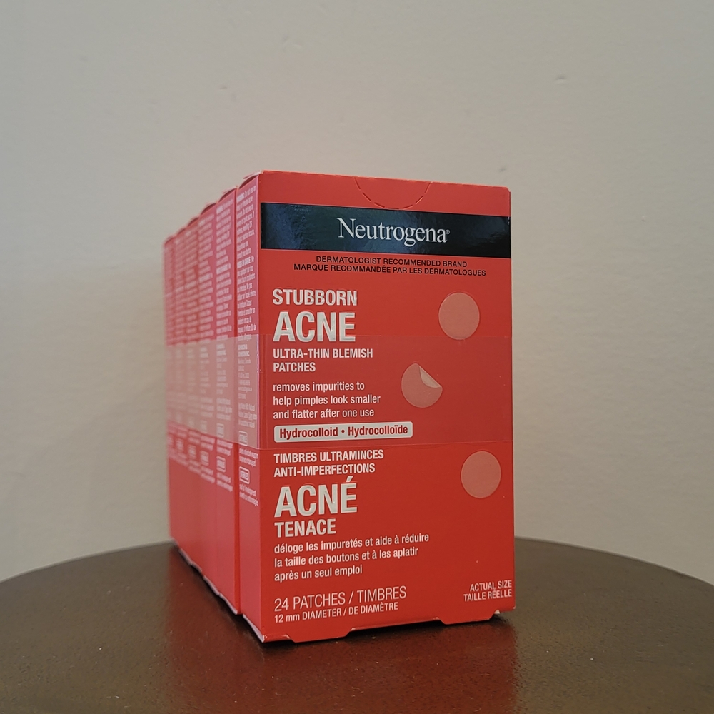 6 x 24pk Neutrogena Stubborn Acne Ultra-Thin Patches